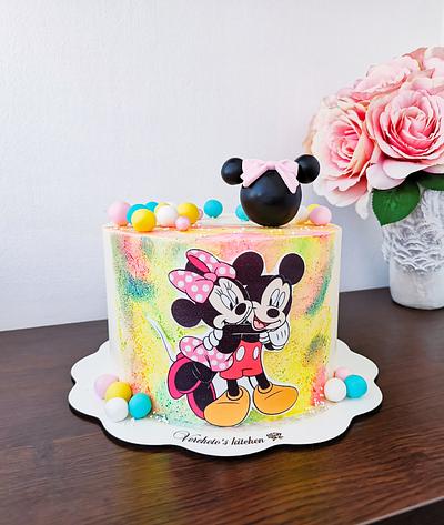 Minnie and Mickey Mouse cake  - Cake by Vyara Blagoeva 