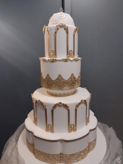Arabic theme wedding - Cake by Julissa 