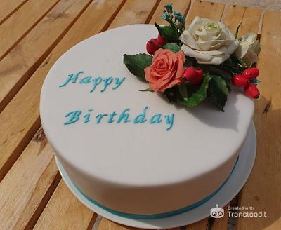 Birthday Rose Cake - Cake by Lamputigu