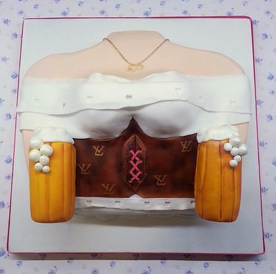Bavarian cake - Cake by That Cake Lady