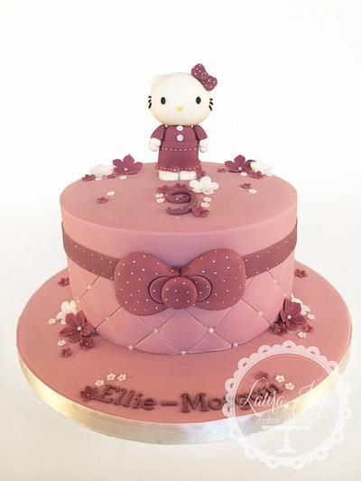 Hello Kitty Cake - Cake by Laura Davis