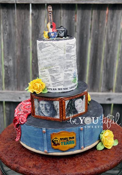 Texas Music Legends - Cake by beYOUtifulSweets