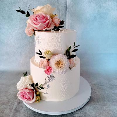 Wedding  - Cake by alenascakes