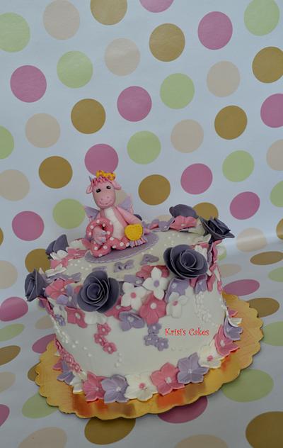 Cake Birthday Ema - Cake by KRISICAKES