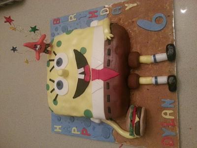 spongebob - Cake by Nuala
