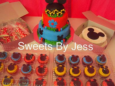 Mickey Mouse Clubhouse - Cake by Jess B