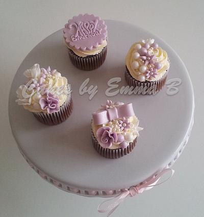 Shades of Purple Cupcakes - Cake by CakesByEmmaB