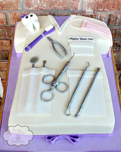 Dentist Cake - Cake by Peggy Does Cake