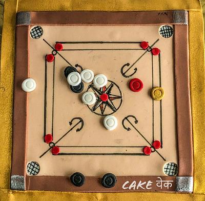 Carrom board  - Cake by Ruchi Narang