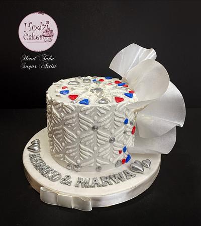 Ruffles Cake - Cake by Hend Taha-HODZI CAKES