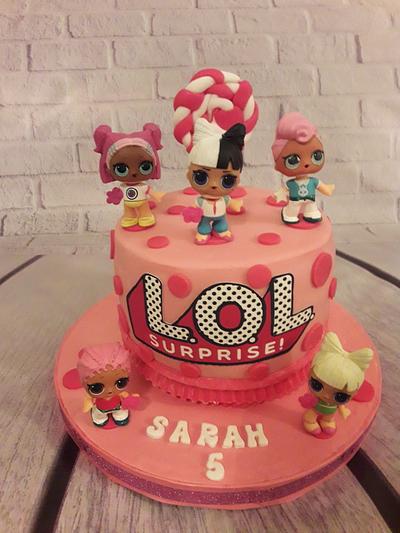 Lol surprise dolls cake - Cake by Noha Sami