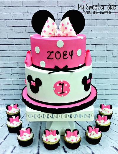Minnie - Cake by Pam from My Sweeter Side