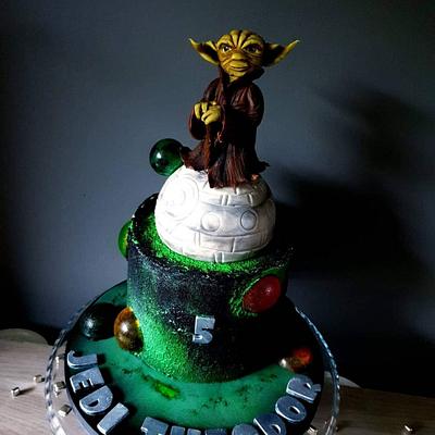 Yoda cake - Cake by Radoslava Kirilova (Radiki's Cakes)