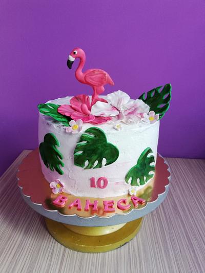 Flamingo cake - Cake by Maia Simeonova