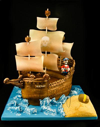 Swashbuckling pirate ship! - Cake by Sweet Harmony Cakes