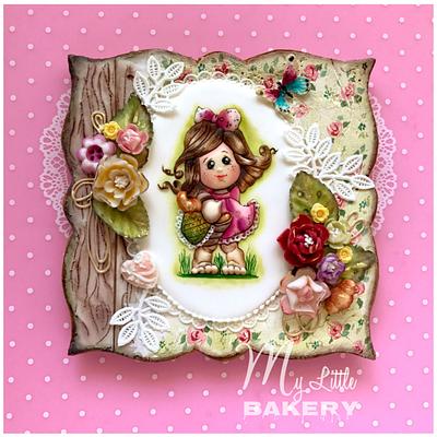 Cookie gift card for little baker 🥐  - Cake by Nadia "My Little Bakery"