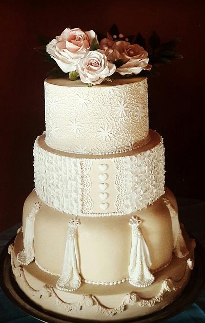 Wedding Cake - Cake by MARCELA CORCA
