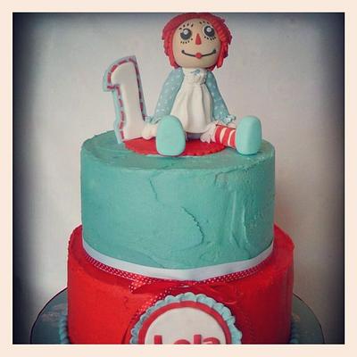 Raggedy Ann  - Cake by The cake shop at highland reserve