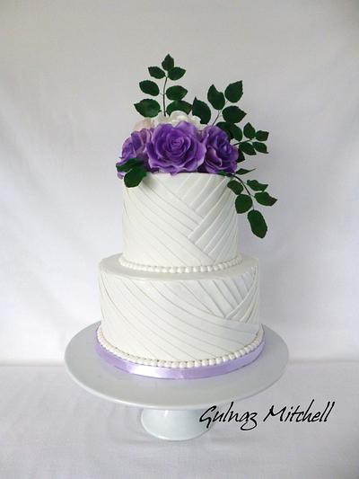 Wedding cake "Kirstin" - Cake by Gulnaz Mitchell
