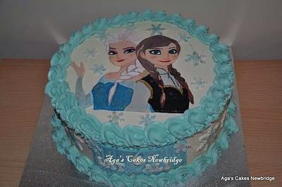 Frozen  - Cake by Agnieszka