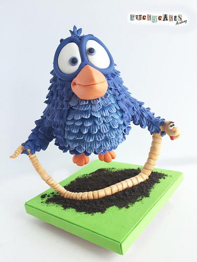 "For the Worm" Cake - Cake by Puckycakes