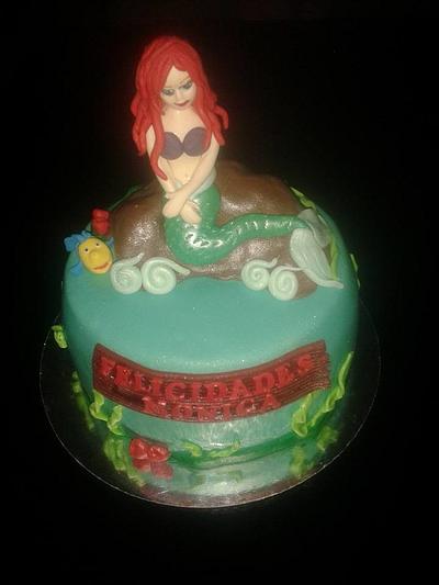 ARIEL the little mermaid - Cake by rossyrossy