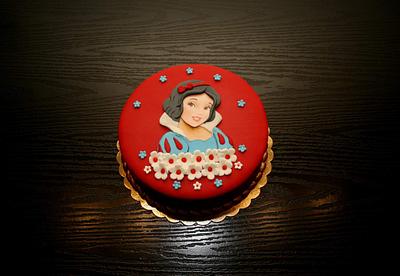 Snow white  - Cake by Rozy
