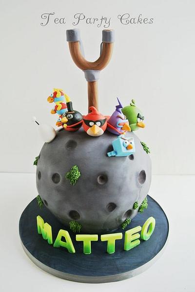Angry Birds Space Cake - Cake by Tea Party Cakes