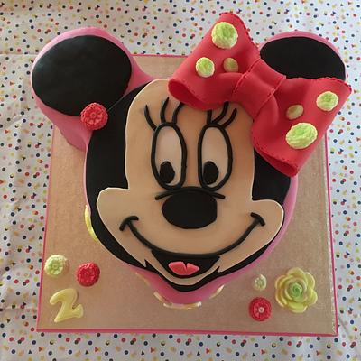Minnie Mouse cake - Cake by Bonnie’s 🧡 Bakery
