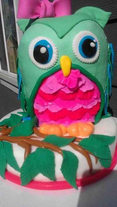 Owl for Emma - Cake by Julia Dixon