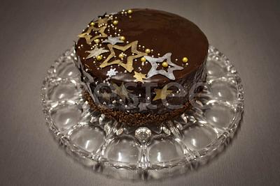 Chocolate Star Cake - Cake by Rachel