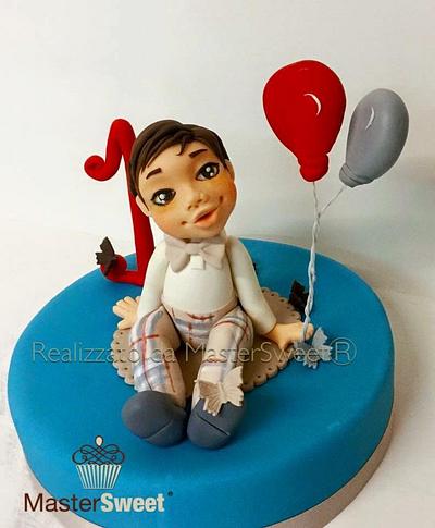 Baby topper  - Cake by Donatella Bussacchetti
