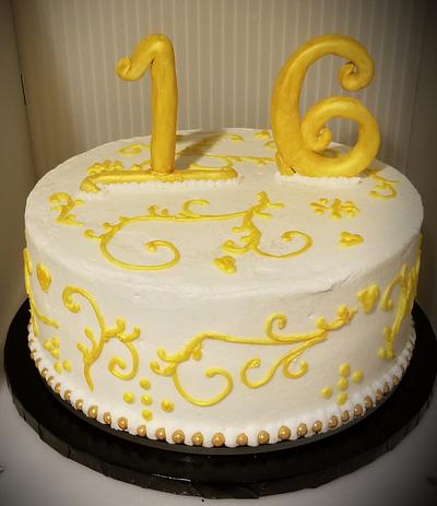 Sweet 16 - Cake by Guppy