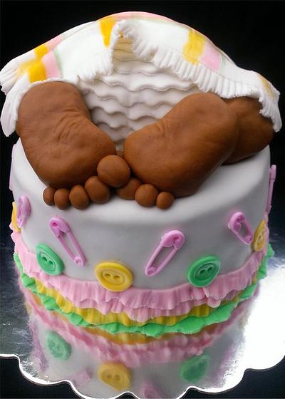 Baby Rump Cake - Cake by Kristi