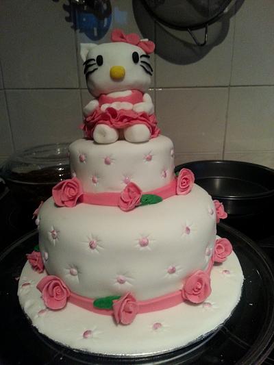 Hello Kitty - Cake by zoe