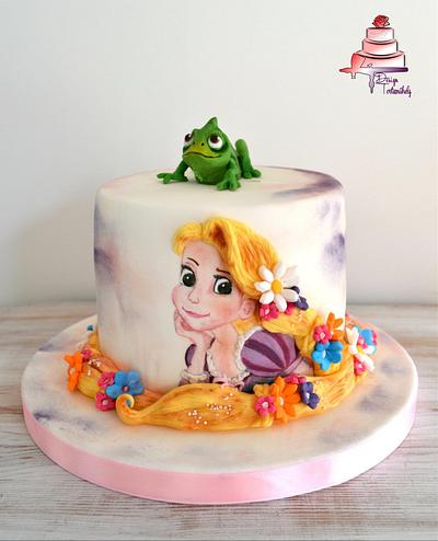 Tangled cake - Cake by Krisztina Szalaba