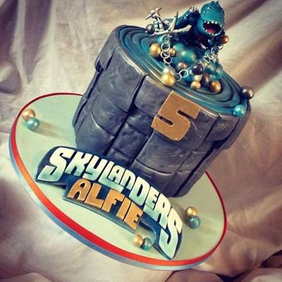 Skylanders birthday cake - Cake by Dee