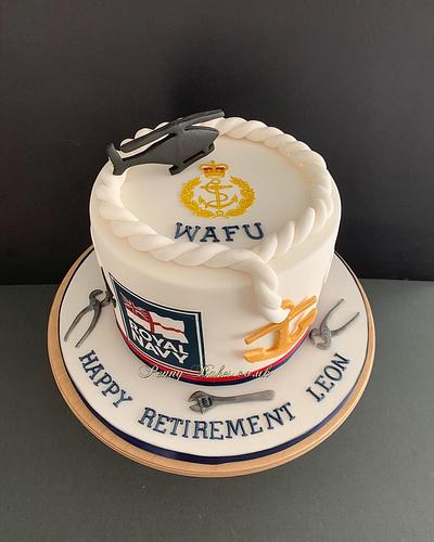 Royal Navy celebration  - Cake by Popsue
