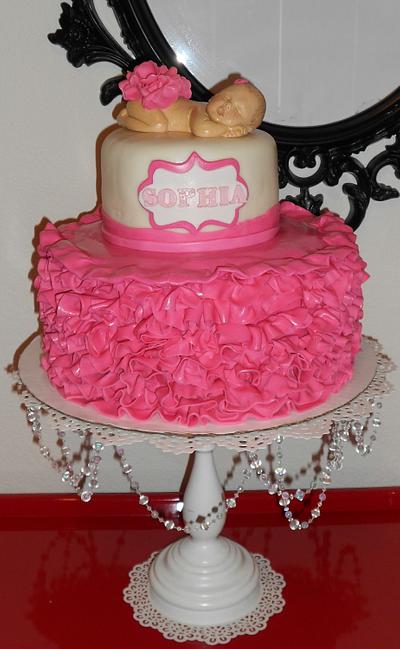 Baby shower cake  - Cake by Angelica (Angie) Zamora 