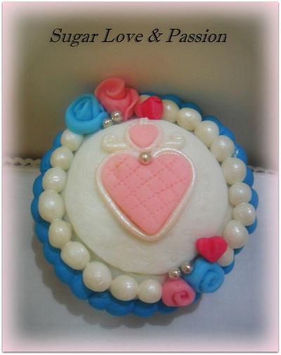 Princess cupcake - Cake by Mary Ciaramella (Sugar Love & Passion)