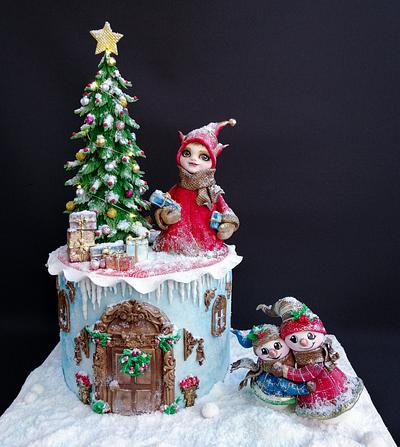 Magical Christmas...  - Cake by Mischell