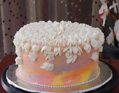 Sweet pea cascade - Cake by Nehasree Kulkarni