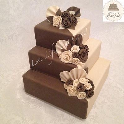 Chocolate halves - Cake by Love Life, Eat Cake! by Michele