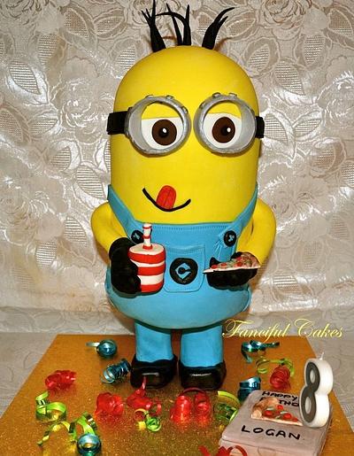 Standing Minion - Cake by Fanciful Cakes