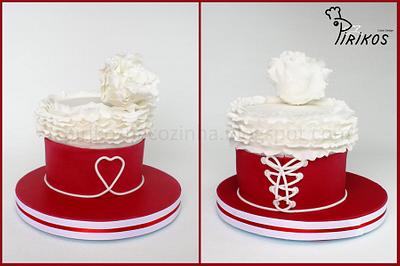 Marriage anniversary for two - Cake by Pirikos, Cake Design