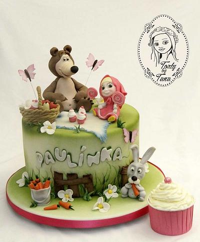 Masha and bear picnic - Cake by grasie