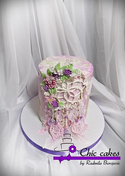 Dream catcher cake - Cake by Radmila