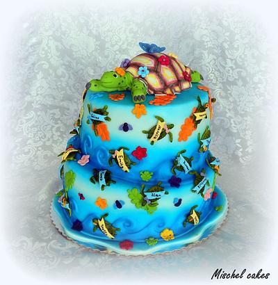 Turtles cake - Cake by Mischel cakes