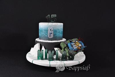 Rainbow Six Siege Cake - Cake by Bappsiass