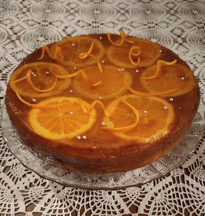 Orange, Almond and Cardamom Cake - Cake by Snezana